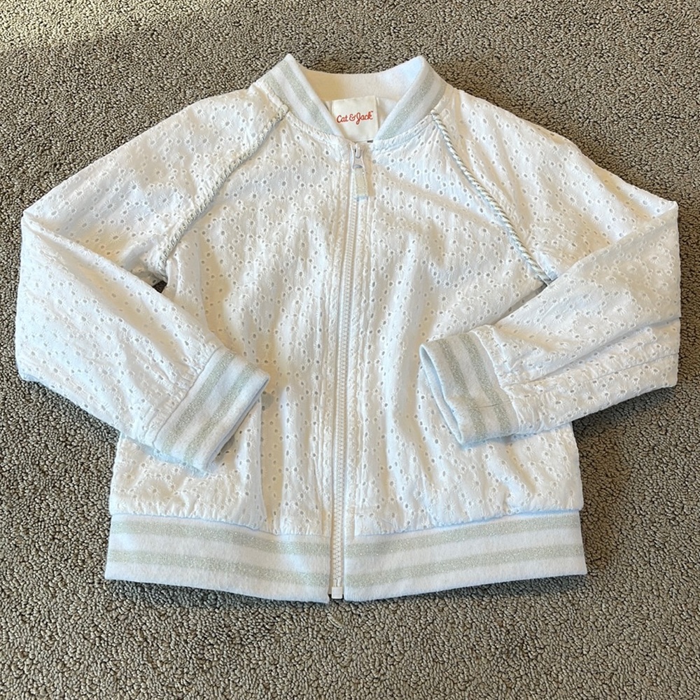 CAT & Jack White Jacket for Little Girls